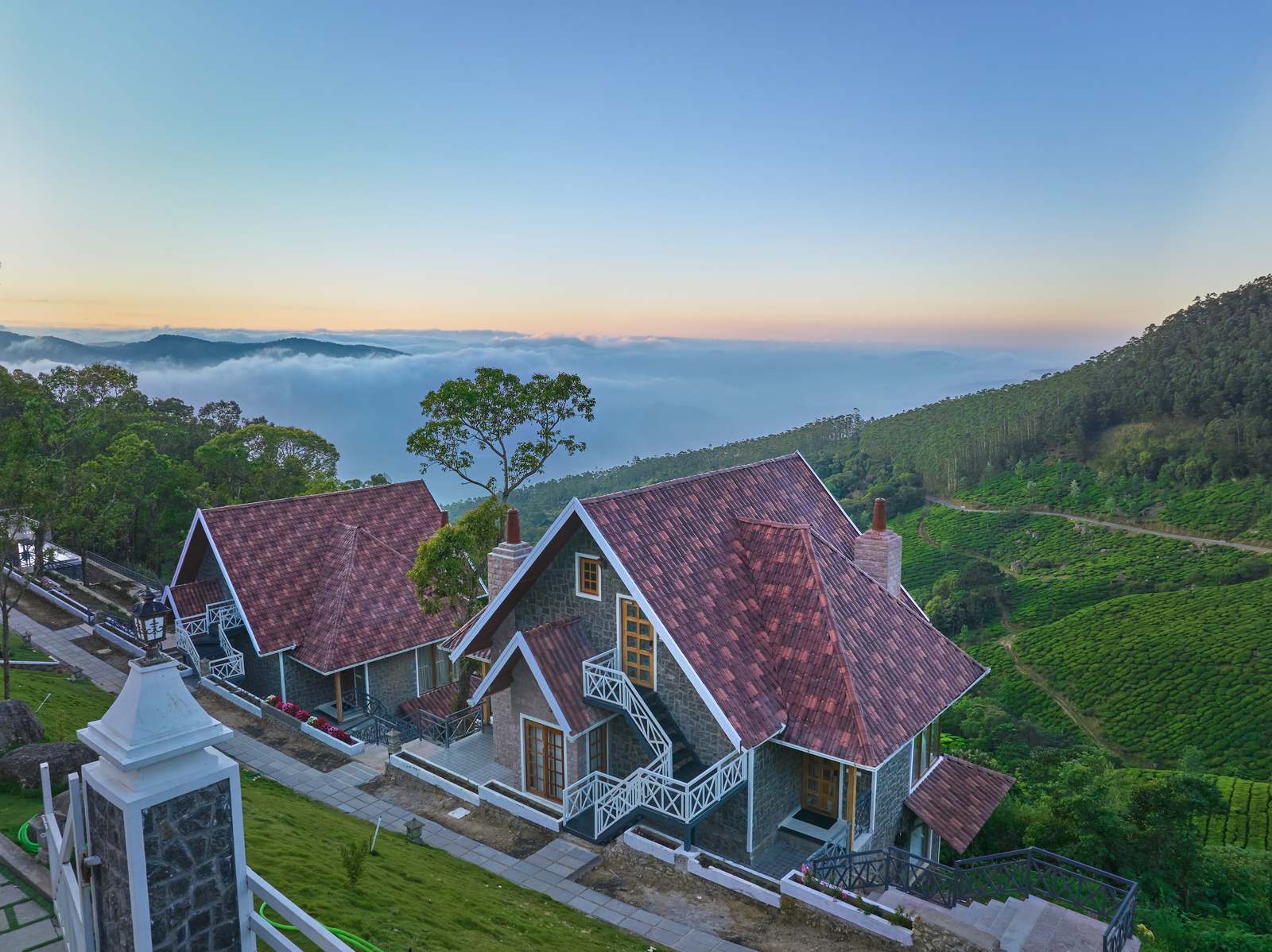 Luxury room interior at The Planet Munnar